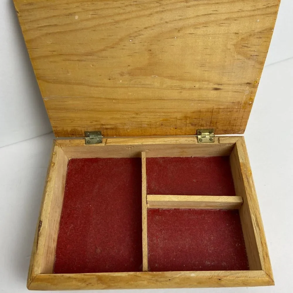 Vintage wooden jewelry